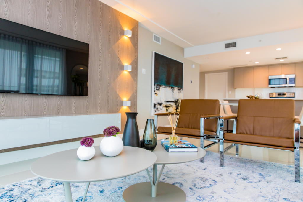 Contemporary seating and accessories