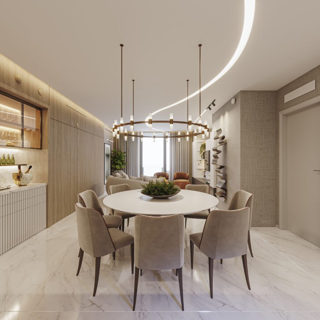 Integrated furniture and storage